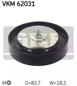 Ролик натяжителя SKF для NISSAN MICRA III (K12) 1.2 16V